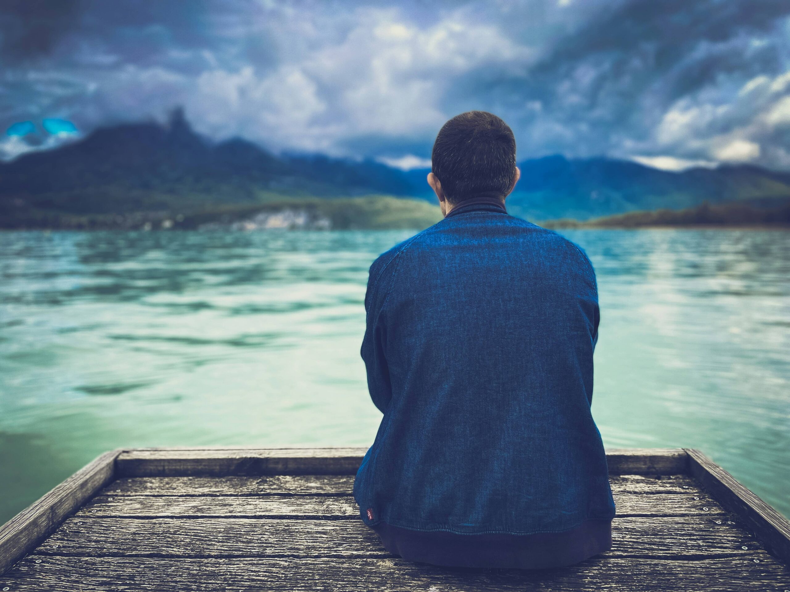 Man thinking about his defense mechanisms